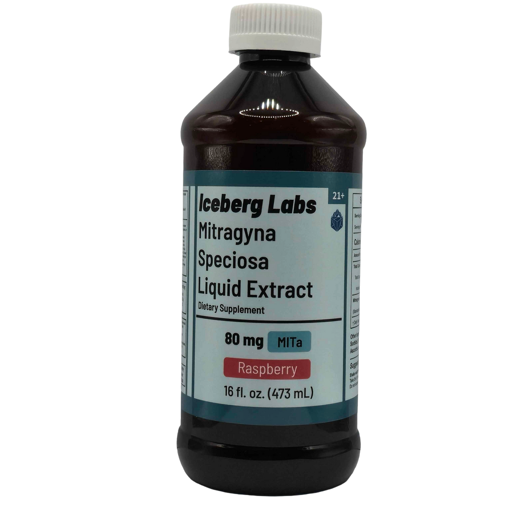 MGM-15 80mg Liquid Syrup - Raspberry - 16 oz. [Batch #001]