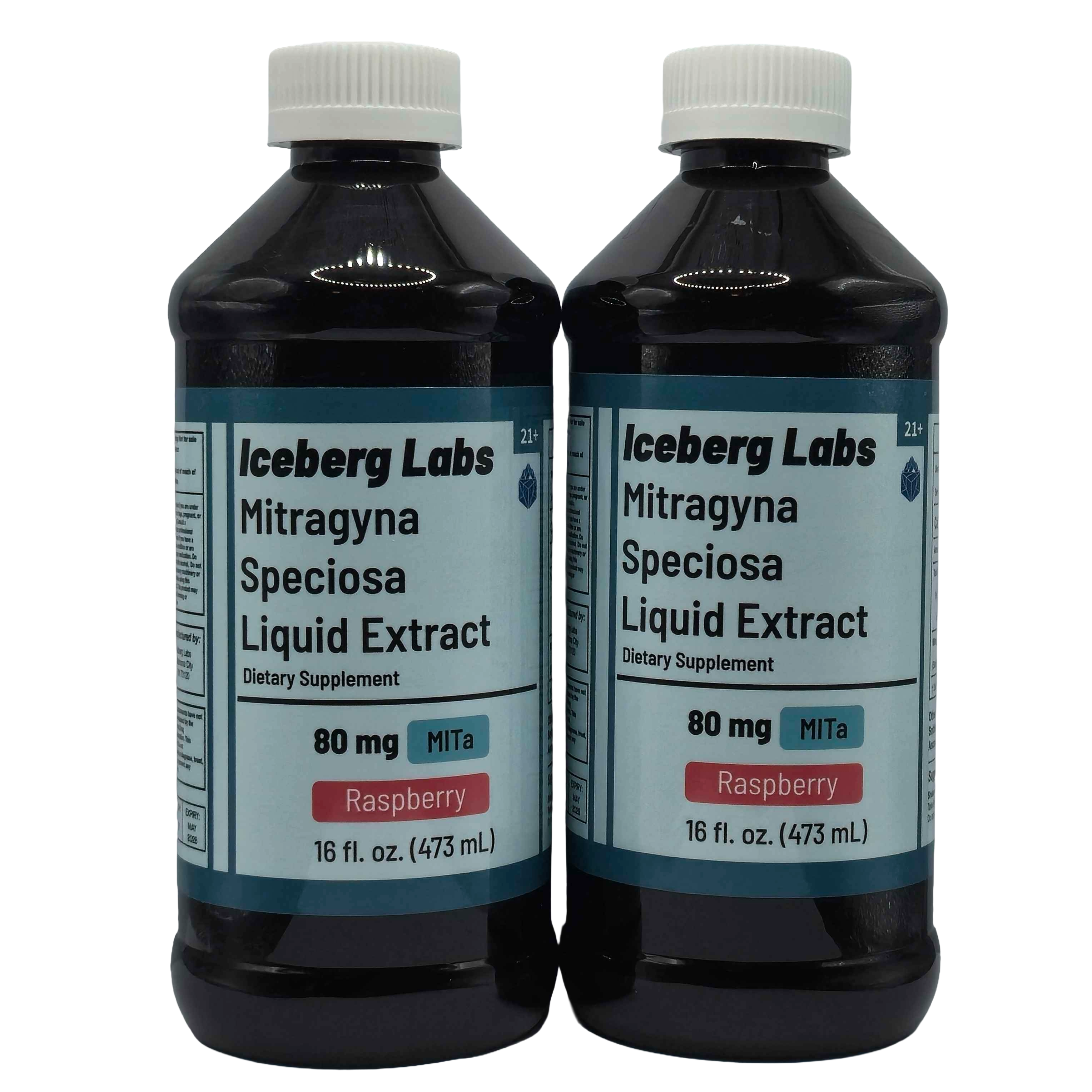 MGM-15 80mg Liquid Syrup - Raspberry - 16 oz. [Batch #001]