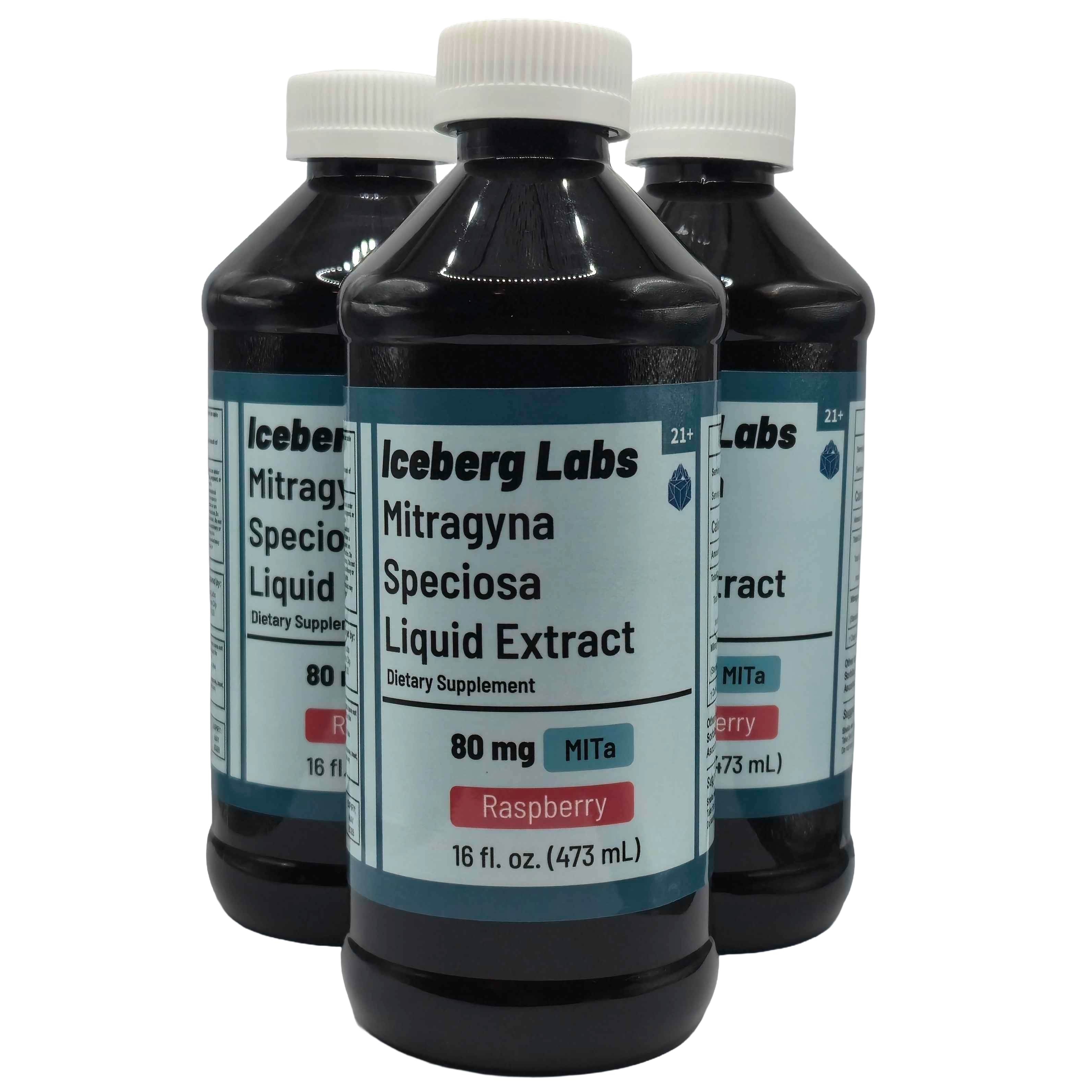 MGM-15 80mg Liquid Syrup - Raspberry - 16 oz. [Batch #001]